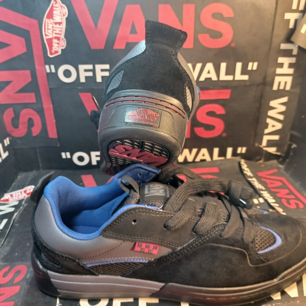 Vans Men's 12 Skate Mixxa Black/Grey VN000CUYN42